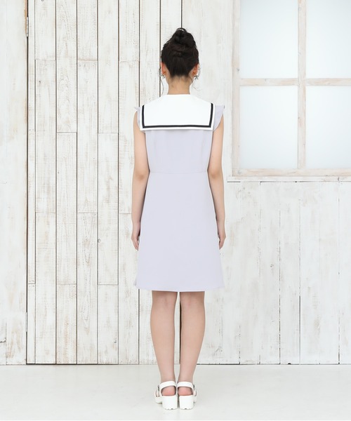 「PINKHUNT」 「KIDS」シャツワンピース 120cm パープル キッズ_画像8
