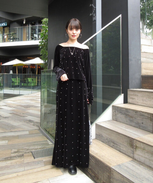 「mystic」 セットアップ 1 グレー レディース_画像3