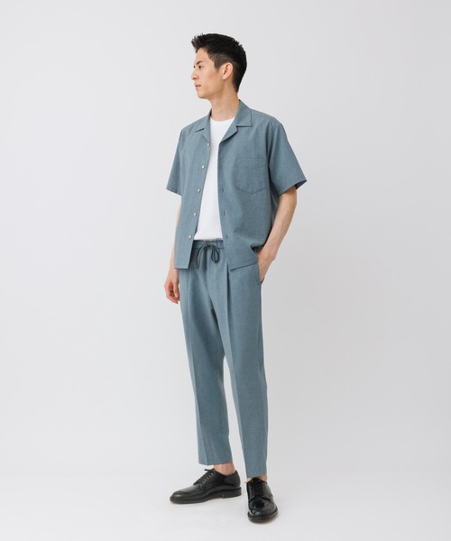 「ADAM ET ROPE'」 セットアップ L ブラック メンズの画像