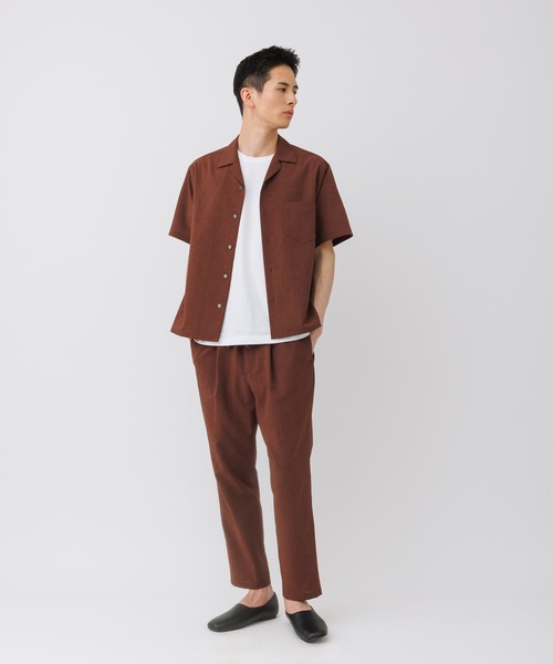 「ADAM ET ROPE'」 セットアップ L ブラック メンズの画像
