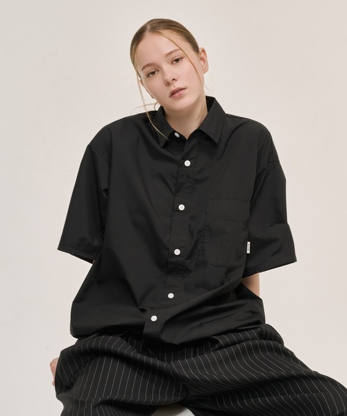 WETTEMPT シャツ DRAWSTRING REGULAR S/S SHIRT / ドローコード