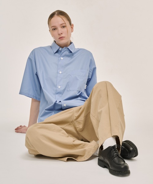 WETTEMPT シャツ DRAWSTRING REGULAR S/S SHIRT / ドローコード