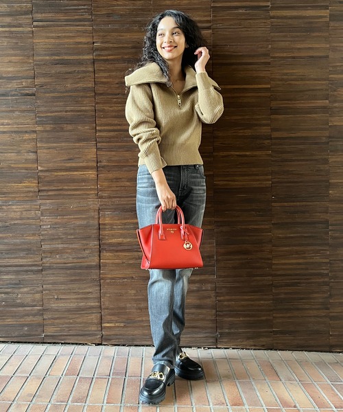 「MICHAEL KORS」 2WAYバッグ FREE レッド レディース_7
