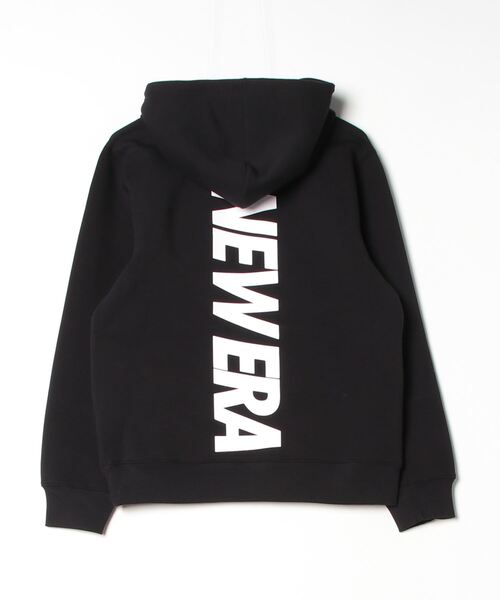 「NEW ERA」 プルオーバーパーカー L ブラック メンズ_画像2