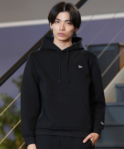 「NEW ERA」 プルオーバーパーカー L ブラック メンズ_画像6