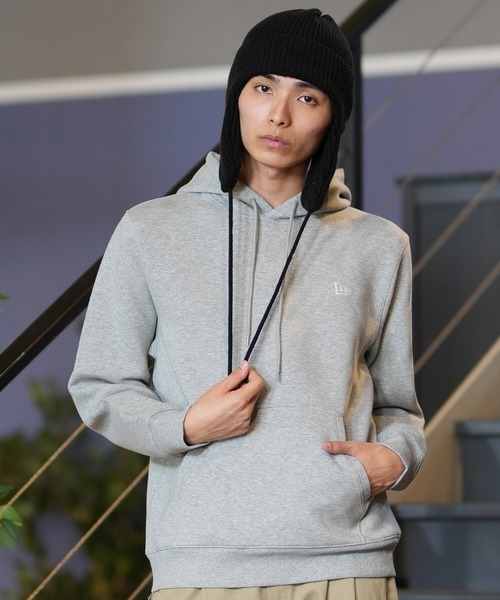「NEW ERA」 プルオーバーパーカー L ブラック メンズ_画像7