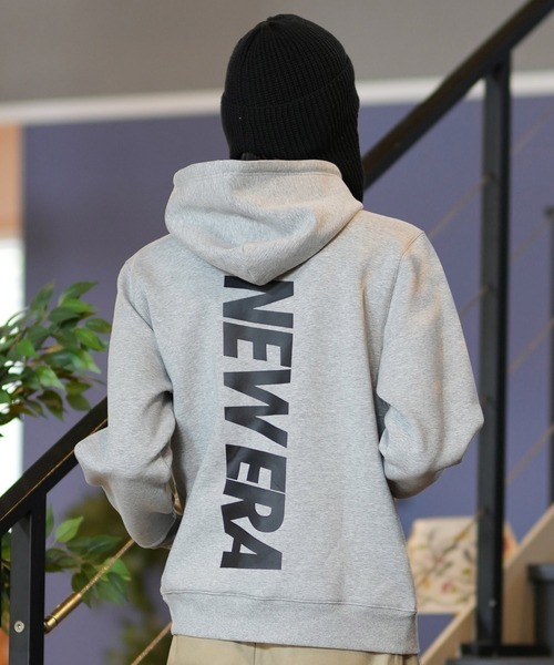 「NEW ERA」 プルオーバーパーカー L ブラック メンズ_画像9