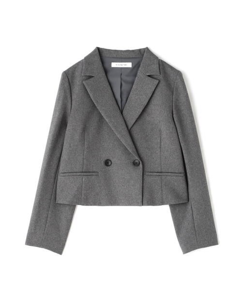 「NATURAL BEAUTY BASIC」 ジャケット MEDIUM グレー レディースの画像