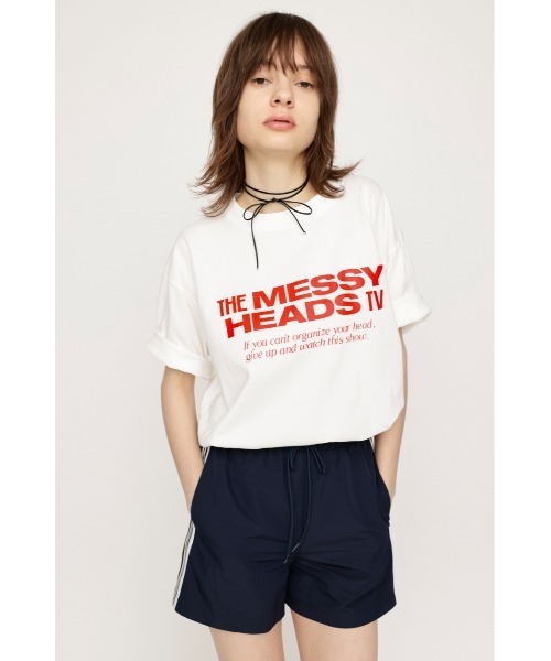 「SLY」 半袖Tシャツ FREE ホワイト レディース_画像2
