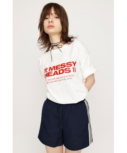 「SLY」 半袖Tシャツ FREE ホワイト レディース_画像3