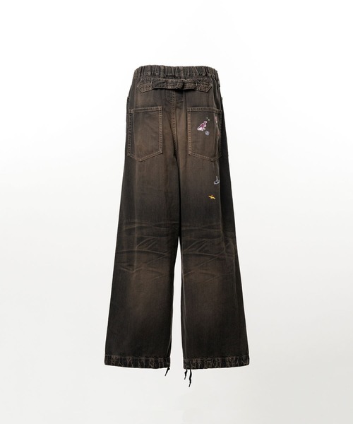 ジーンズ 「MIHARAYASUHIRO/ミハラヤスヒロ」BAKER JEANS w STICKER メンズの画像