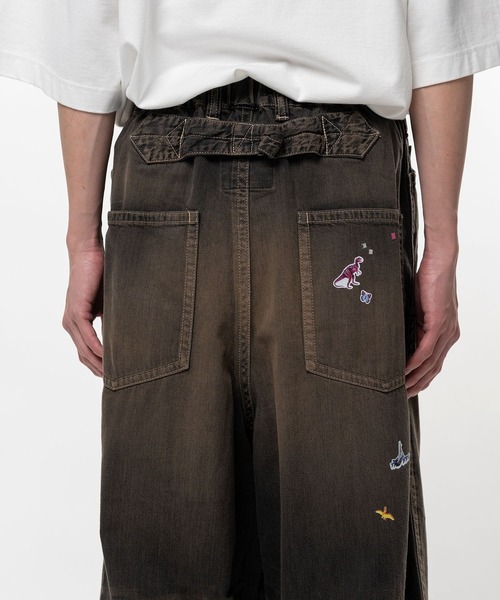 ジーンズ 「MIHARAYASUHIRO/ミハラヤスヒロ」BAKER JEANS w STICKER メンズの画像