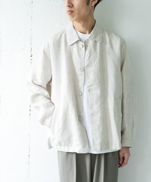 Theory 21ss リネンシャツジャケット URBAN RESEARCH DOORS（アーバンリサーチドアーズ） コート ジャケット