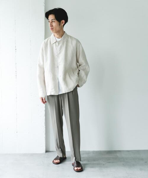 Theory 21ss リネンシャツジャケット URBAN RESEARCH DOORS（アーバンリサーチドアーズ） コート ジャケット