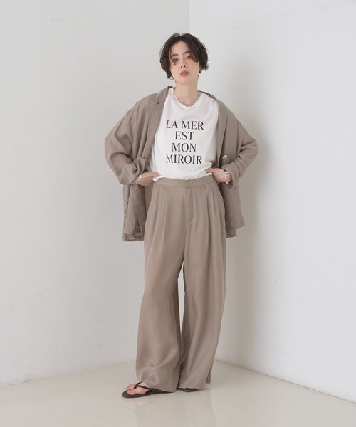 Rouge vif Anna（ルージュヴィフアンナ） tシャツ 半袖 「追加」シアー
