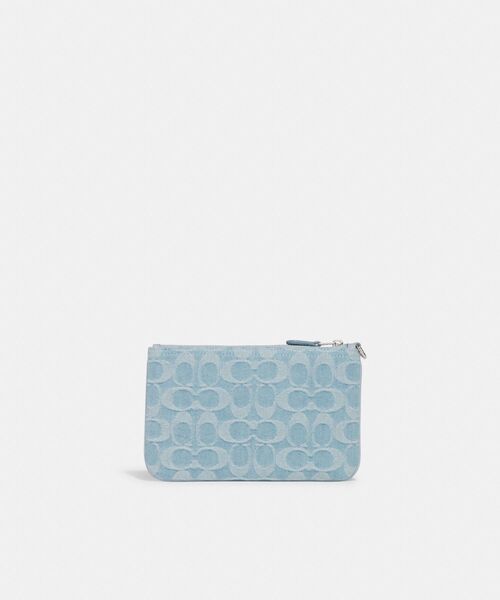 COACH（コーチ） ポーチ ONE ブルー系その他 レディース : ZOZOTOWN