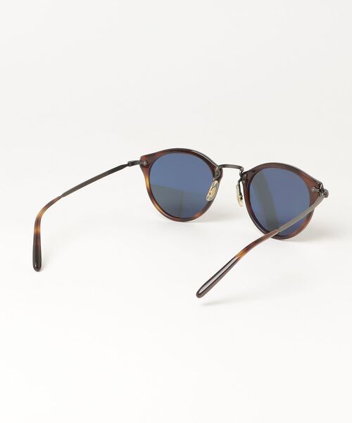 「OLIVER PEOPLES」 サングラス 47 ブラウン メンズ_画像3