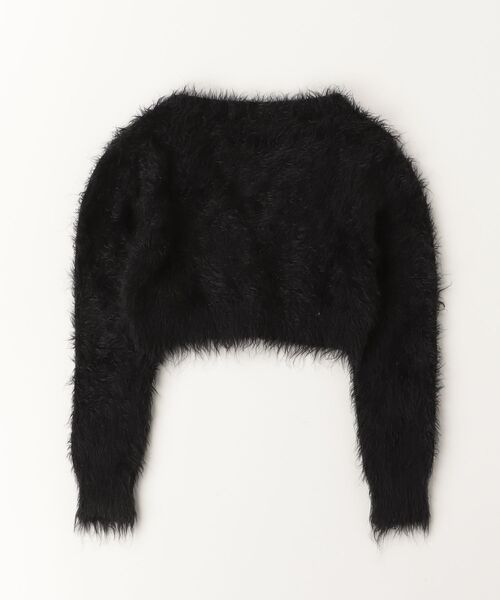 「MSGM」 「KIDS」ニットカーディガン - ブラック キッズ_画像2