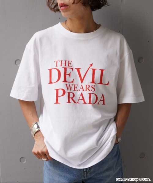 tシャツ GOOD ROCK SPEED (グッドロックスピード)　The DEVIL WEARS PRADA/ロゴT レディースの画像