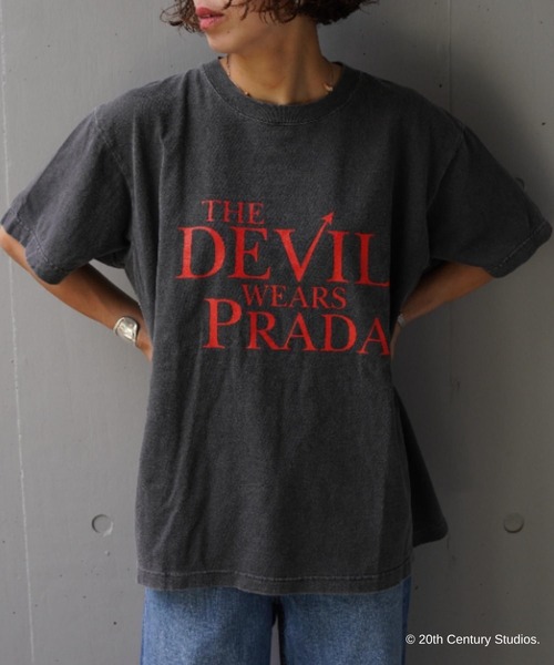 tシャツ GOOD ROCK SPEED (グッドロックスピード)　The DEVIL WEARS PRADA/ロゴT レディースの画像
