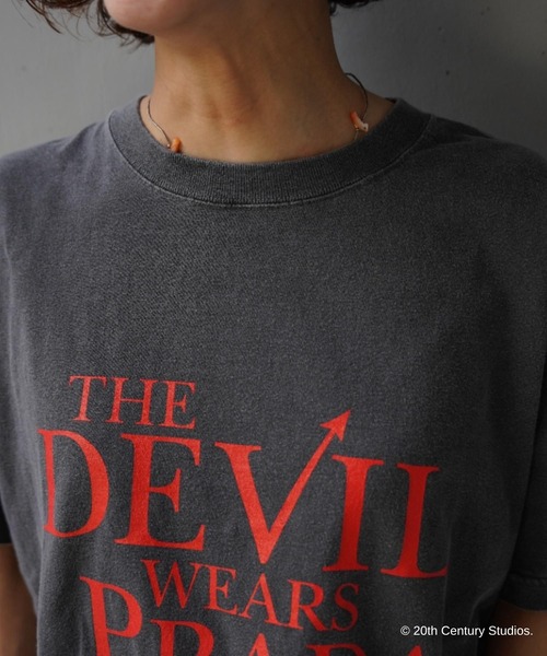 tシャツ GOOD ROCK SPEED (グッドロックスピード)　The DEVIL WEARS PRADA/ロゴT レディースの画像