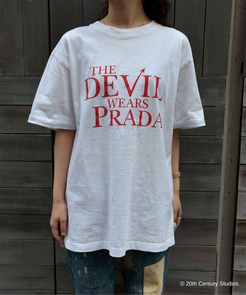 tシャツ GOOD ROCK SPEED (グッドロックスピード)　The DEVIL WEARS PRADA/ロゴT レディースの画像