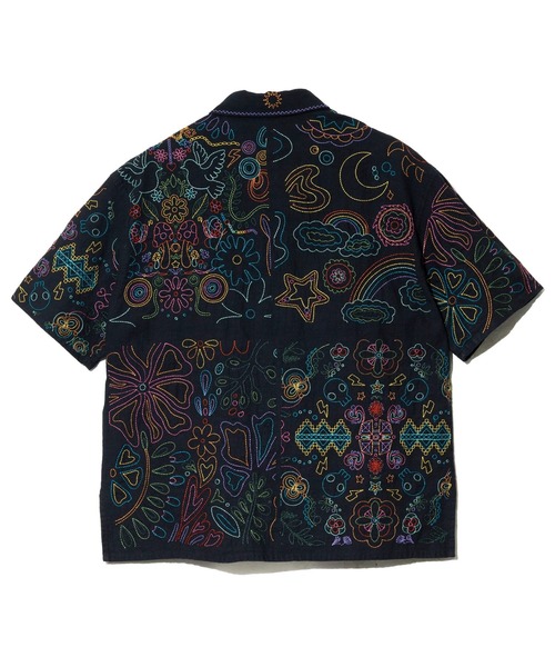 go slow caravan（ゴースローキャラバン） シャツ 半袖 LINEN/COTTON 