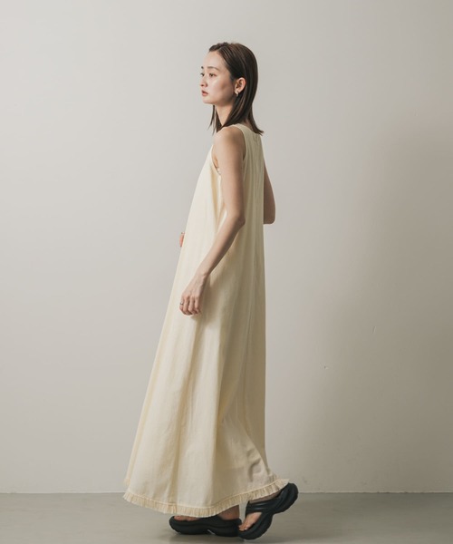 「SENSE OF PLACE by URBAN RESEARCH」 ノースリーブワンピース ONE ブラック レディース_画像5