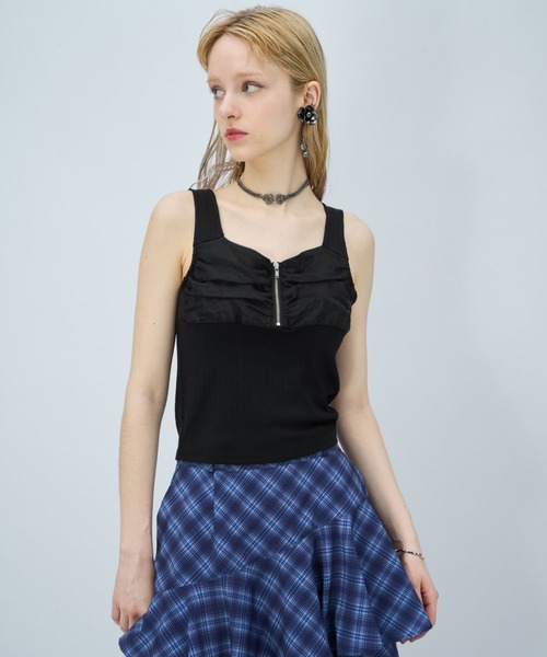 【オンライン完売】HARE 2PSETボレロ　デザインタンクトップ HARE（ハレ） tシャツ 2PSETボレロ＊デザインタンクトップ(HARE