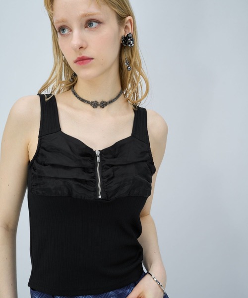 【オンライン完売】HARE 2PSETボレロ　デザインタンクトップ HARE（ハレ） tシャツ 2PSETボレロ＊デザインタンクトップ(HARE