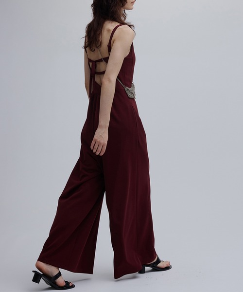 Ameri（アメリ） オールインワン MEDI SWEET BACK STYLE CUP ROMPERS