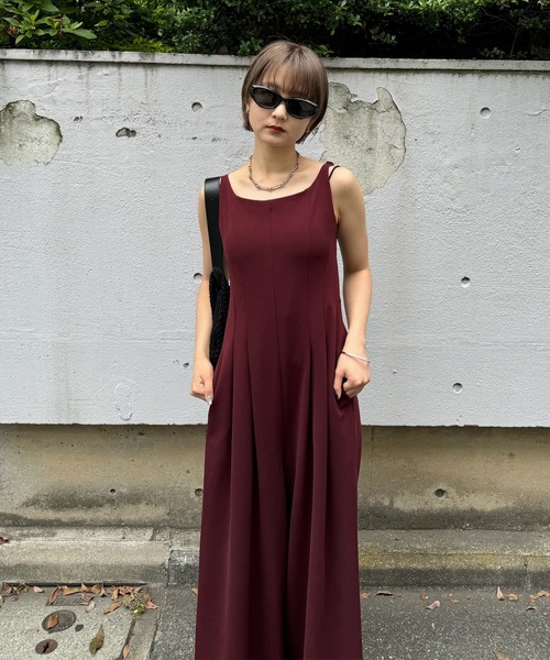 Ameri（アメリ） オールインワン MEDI SWEET BACK STYLE CUP ROMPERS