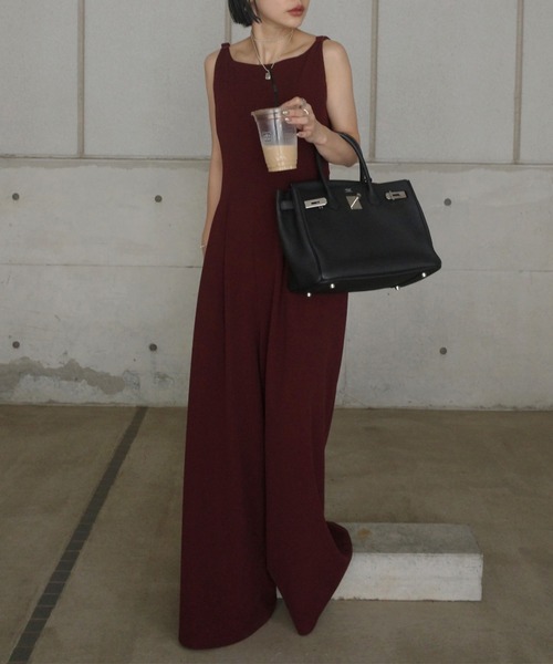 Ameri（アメリ） オールインワン MEDI SWEET BACK STYLE CUP ROMPERS