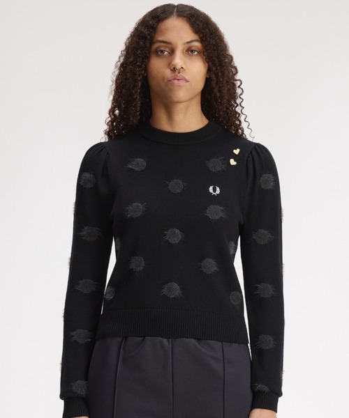 FRED PERRY（フレッドペリー） ニット セーター Amy Winehouse Polka
