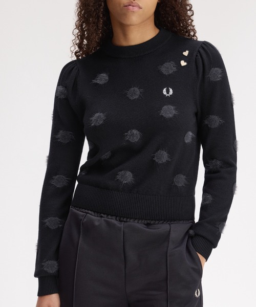 FRED PERRY（フレッドペリー） ニット セーター Amy Winehouse Polka