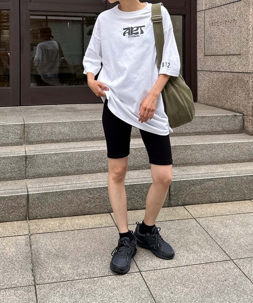 「CANAL JEAN」 「twelve12」半袖Tシャツ X-LARGE ホワイト レディース_画像4