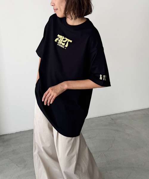 「CANAL JEAN」 「twelve12」半袖Tシャツ X-LARGE ホワイト レディース_画像8