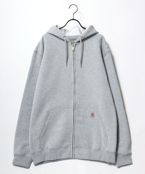 Carhartt（カーハート） ジップアップパーカー X-LARGE グレー メンズ