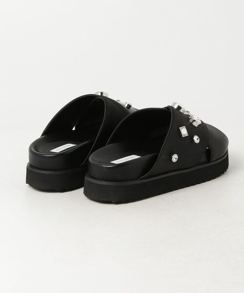 「UNITED ARROWS」 フラットサンダル 36 ブラック レディース_画像2