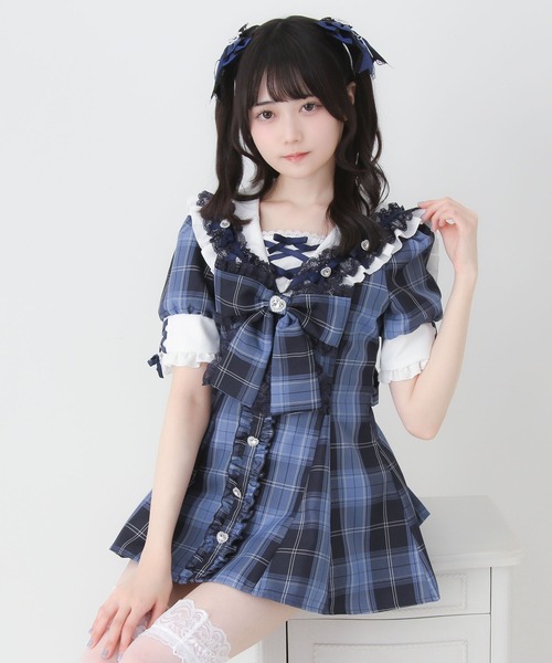 「DearMyLove」 セットアップ 3L ブラック レディース_画像7