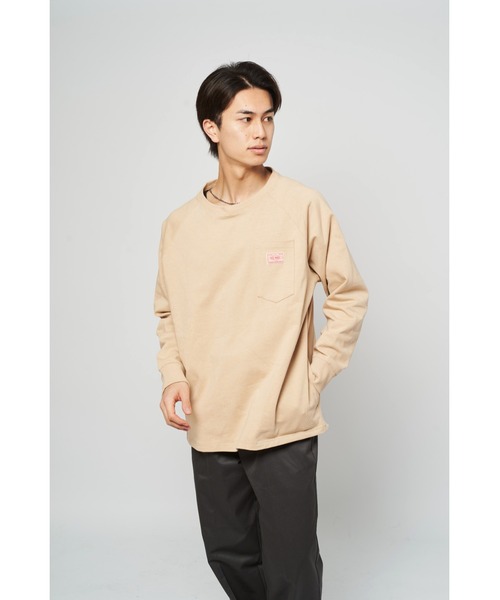 「BIG MIKE」 長袖Tシャツ X-LARGE ホワイト メンズ_画像5