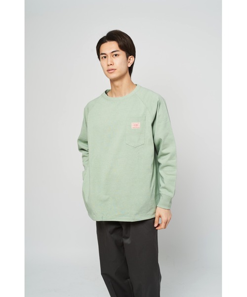 「BIG MIKE」 長袖Tシャツ X-LARGE ホワイト メンズ_画像6