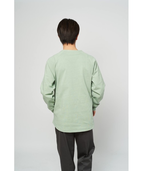 「BIG MIKE」 長袖Tシャツ X-LARGE ホワイト メンズ_画像7