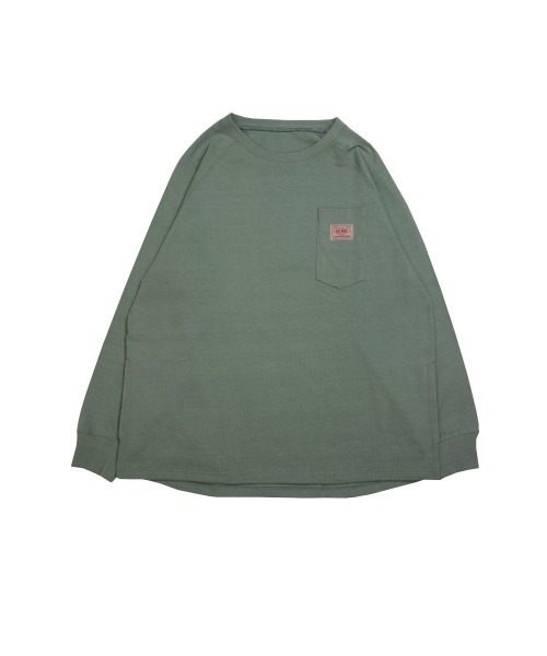 「BIG MIKE」 長袖Tシャツ X-LARGE ホワイト メンズ_画像9