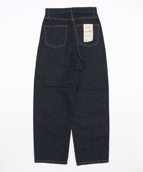 「LOWRYS FARM」 デニムパンツ LARGE ブルー レディース_画像3