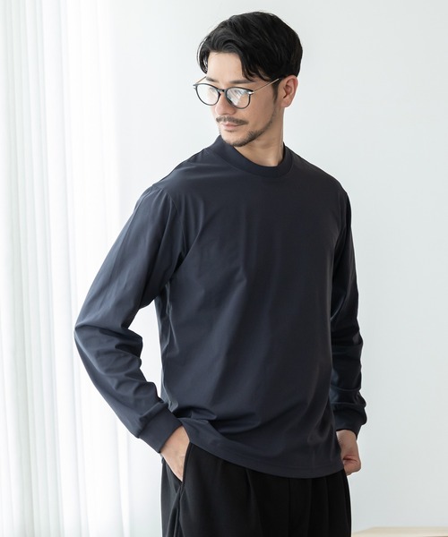Phiten（ファイテン） tシャツ × BTZ TOKYO」軽量・通気 モックネック