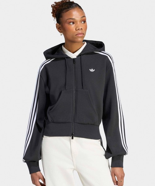 新品アディダスHMストリートミックスジップパーカーウィンドブレーカー adidas（アディダス） パーカー ORI CROP ZH オリジナルス クロップド