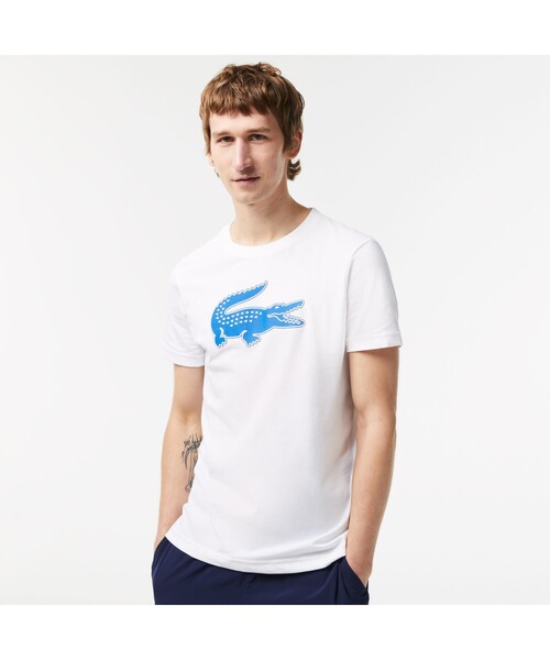 LACOSTE（ラコステ） tシャツ コットンブレンドウルトラドライロゴ