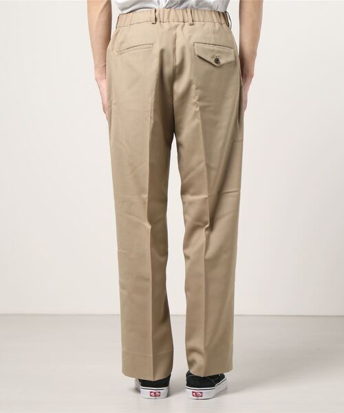 パンツ MARKAWARE 21SS FLAT FRONT TROUSERS 2 MARKAWARE(マーカウェア) - FLAT FRONT TROUSERS ORGANIC WOOL