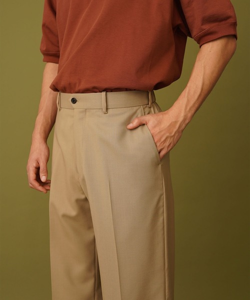 MARKAWAR FLAT FRONT TROUSERS パンツ marka MARKAWARE (マーカウェア) FLAT FRONT TROUSERS / フラット